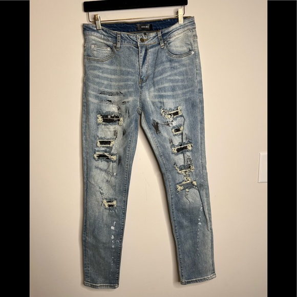 AMIRI Crystal painter jeans 32x30 - Picture 2 of 7